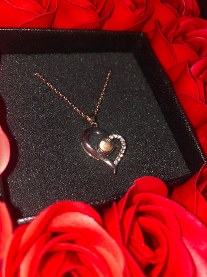 Enigma Jewelry™- Eternal "Love You" Heart Necklace